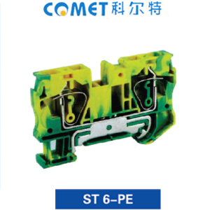 ST 6-PE 回拉式直通彈簧端子